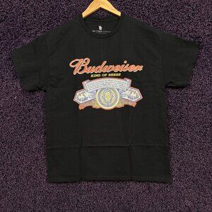 Budweiser King of Beers Logo tshirt size Medium